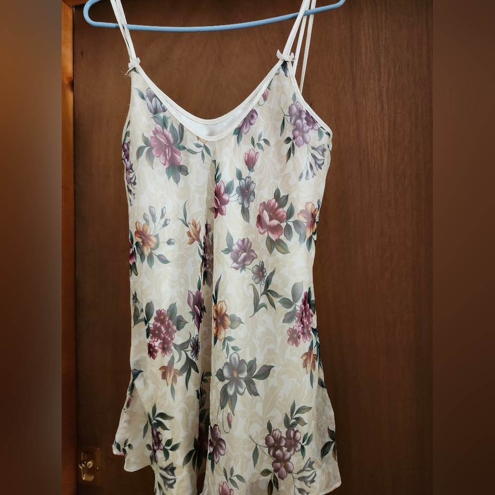 Floral slip style nightie